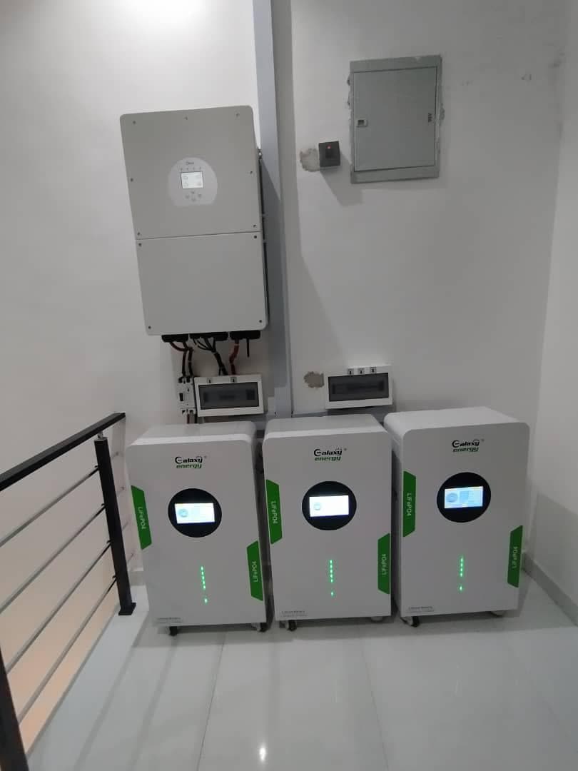 Residential solar installation